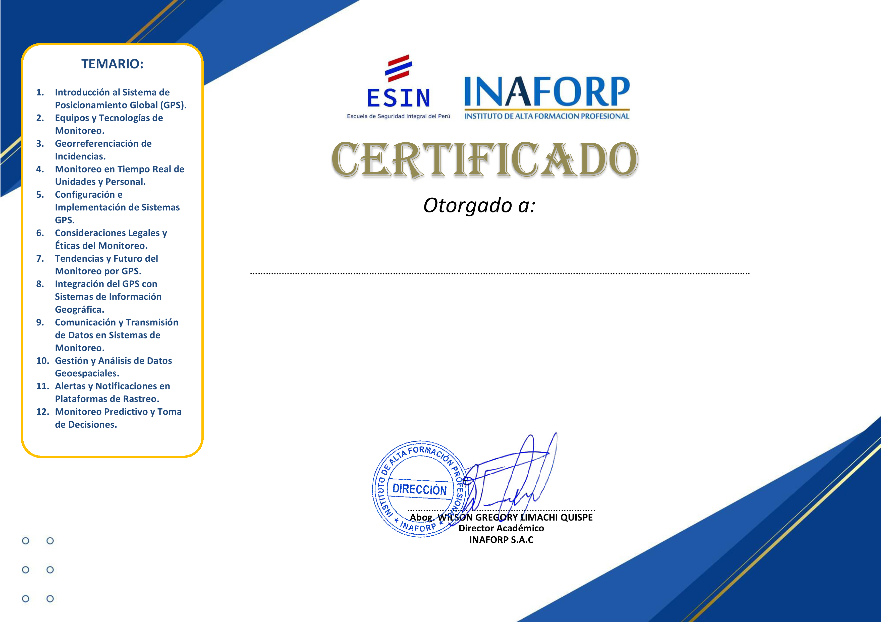 Certificado