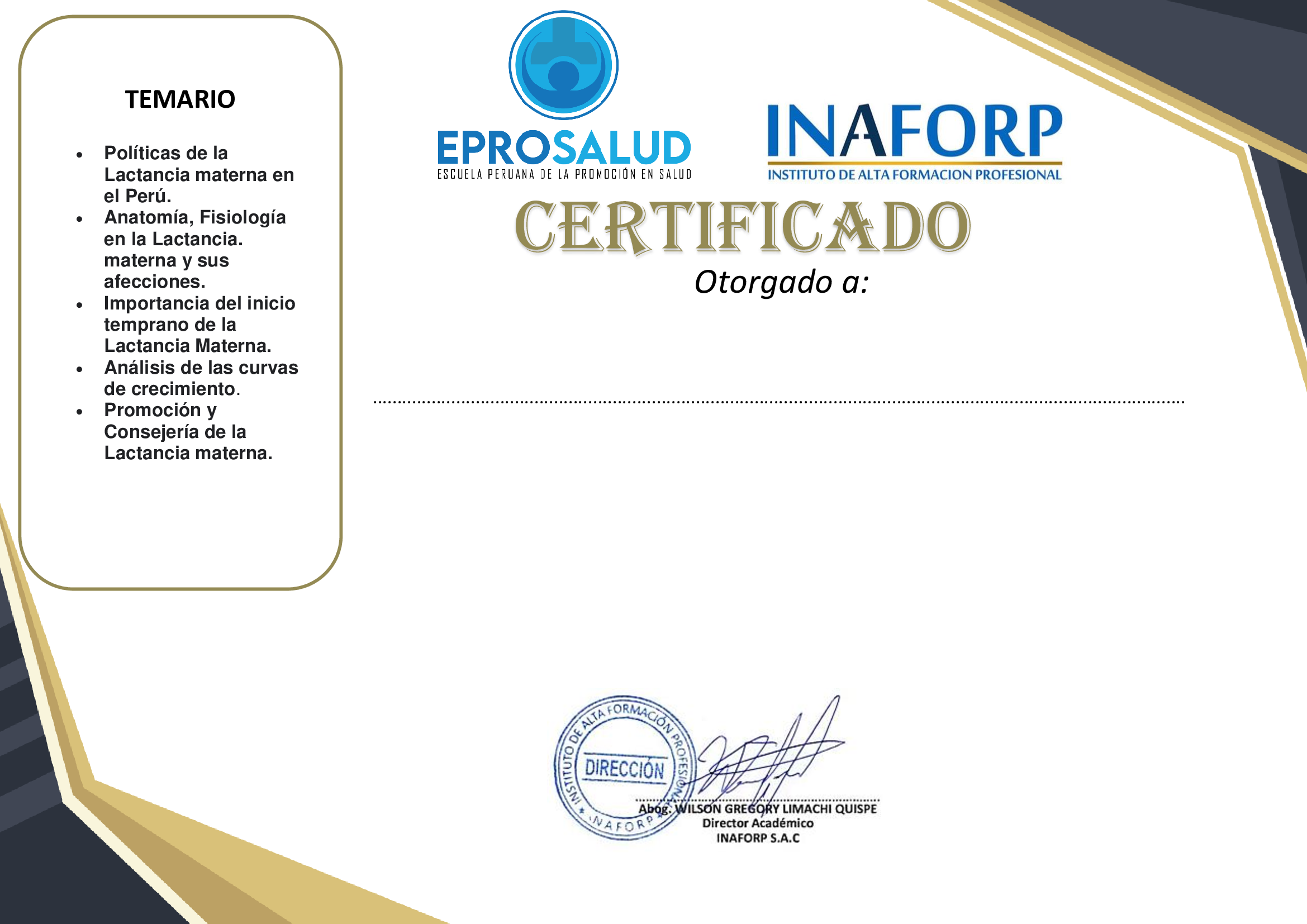 Certificado