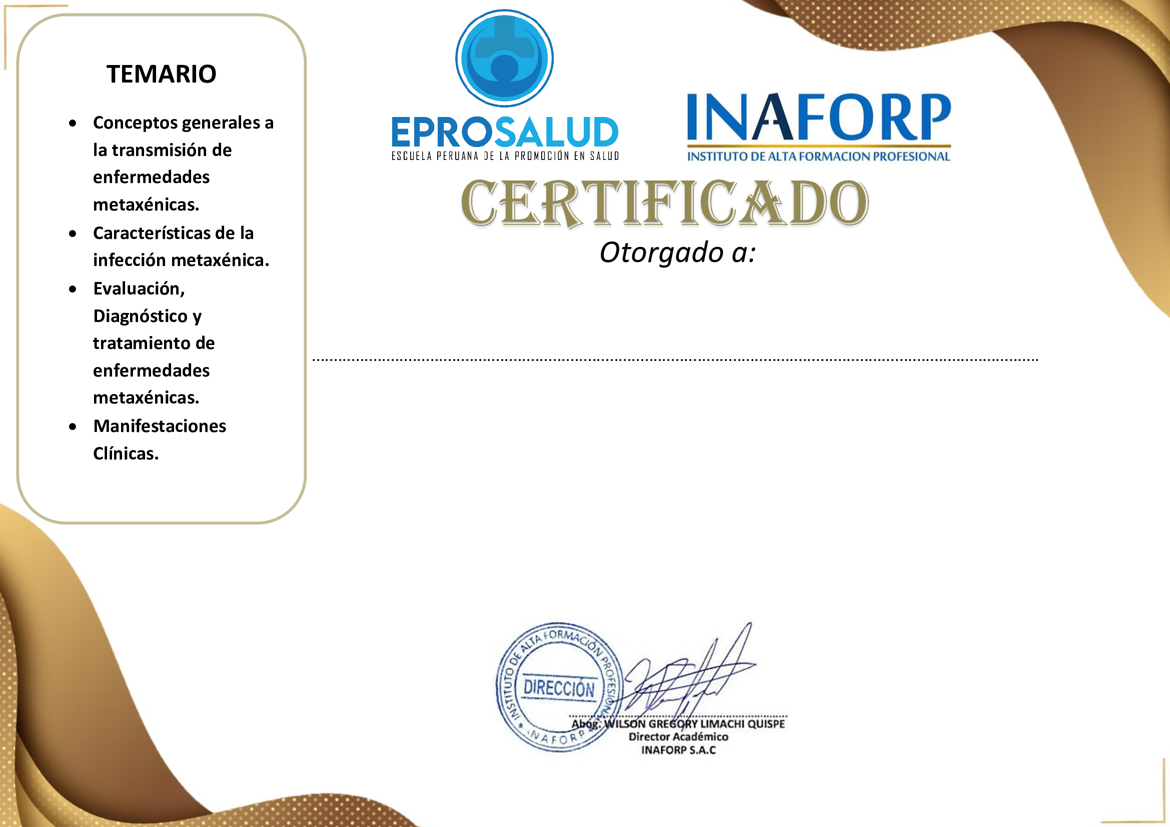 Certificado