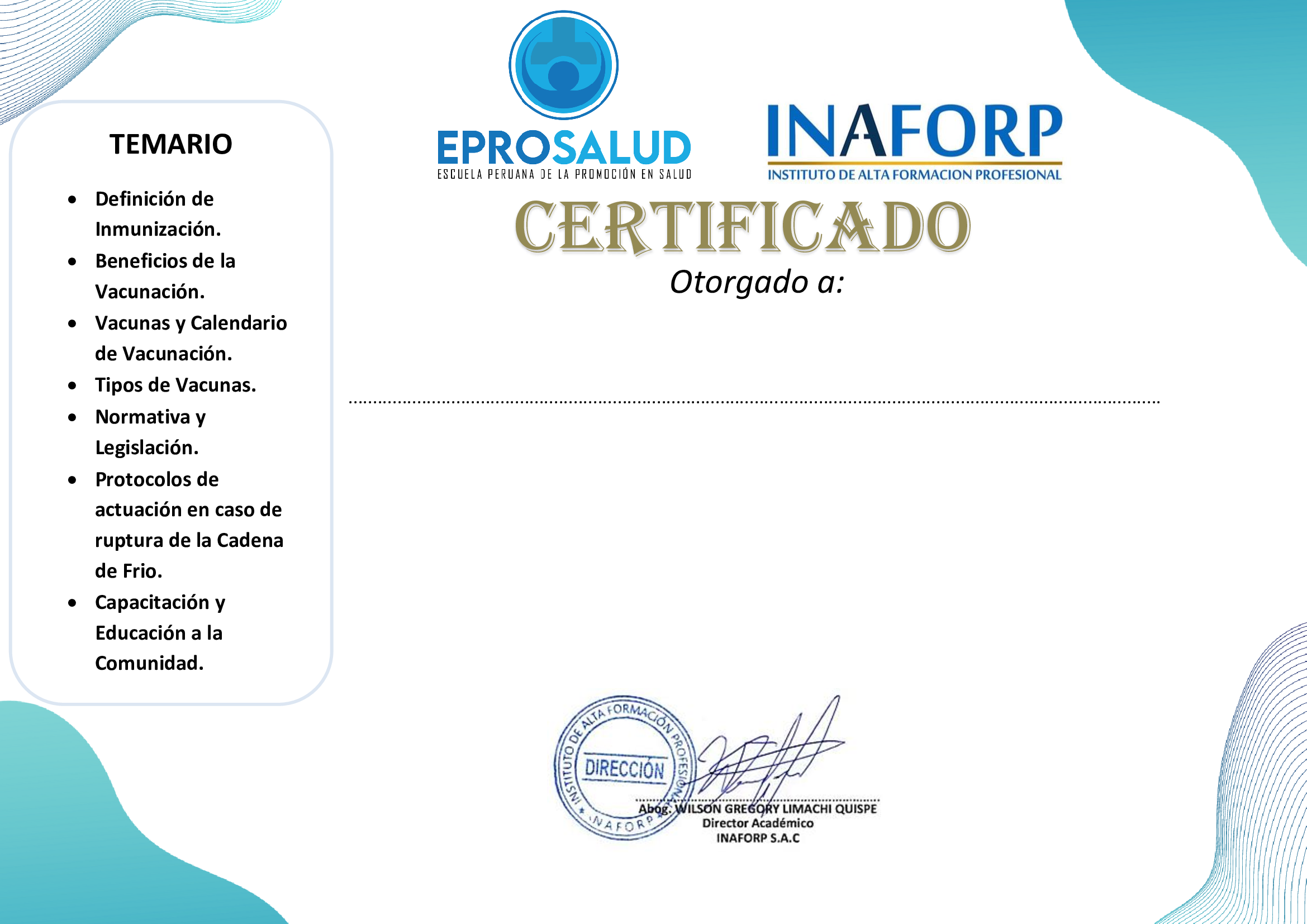 Certificado