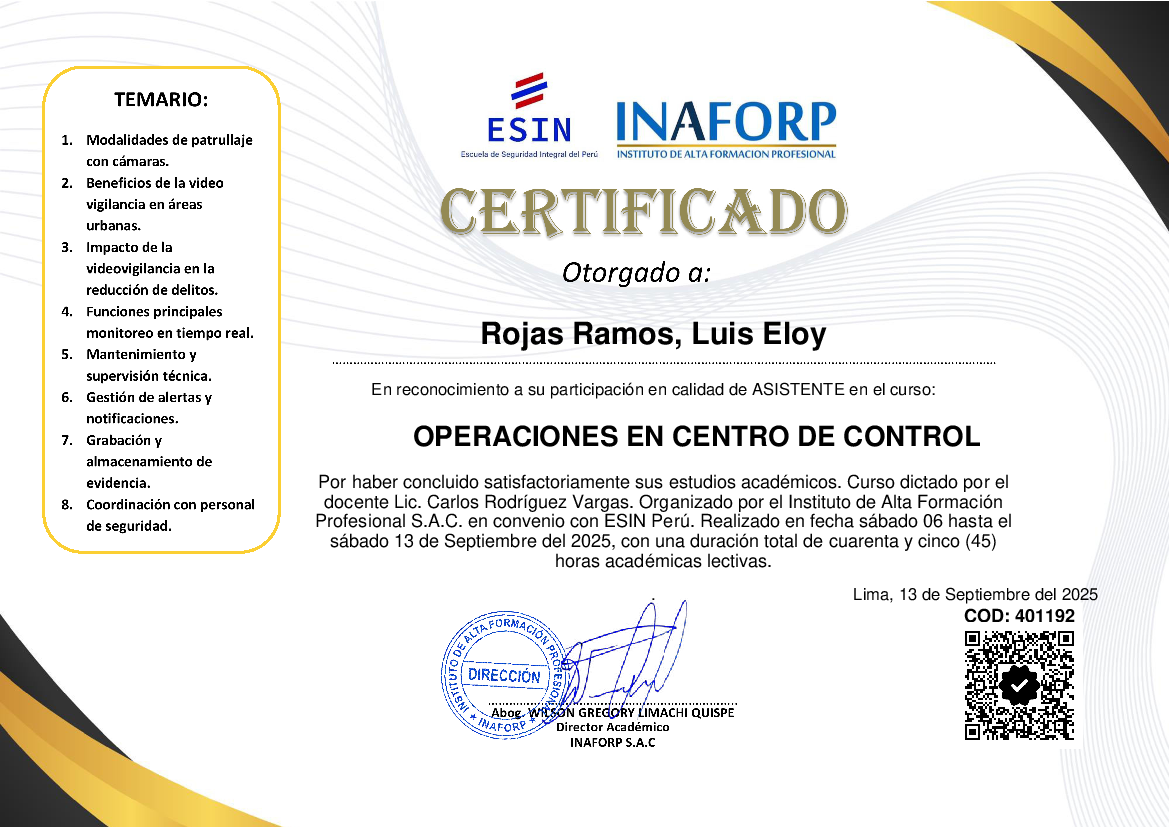 Certificado