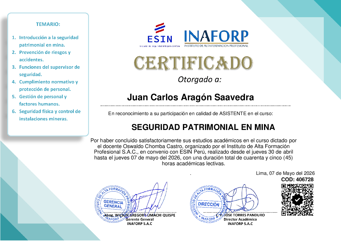 Certificado