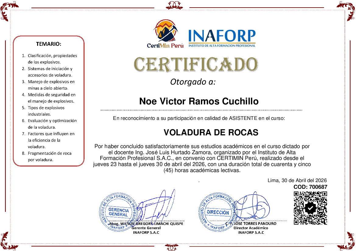 Certificado