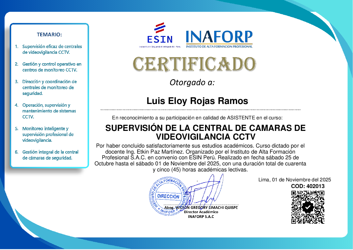Certificado