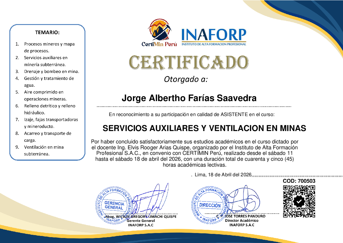 Certificado