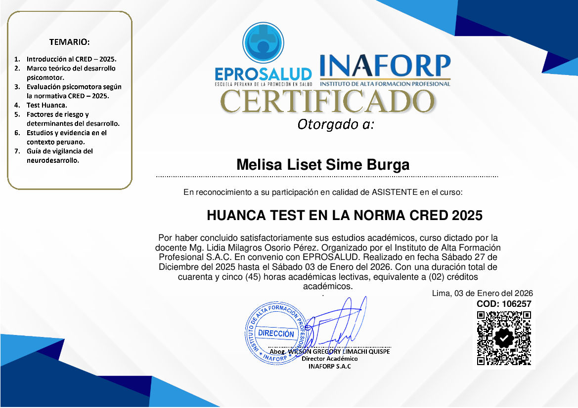 Certificado