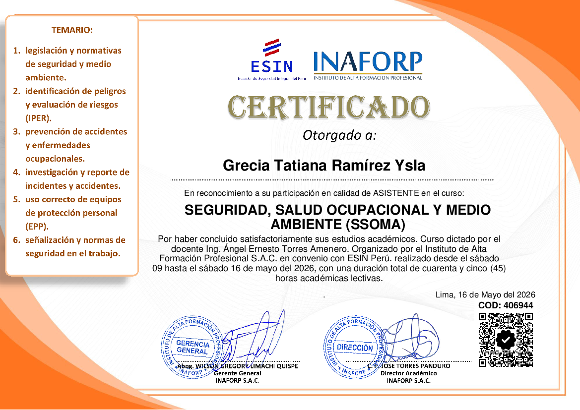 Certificado